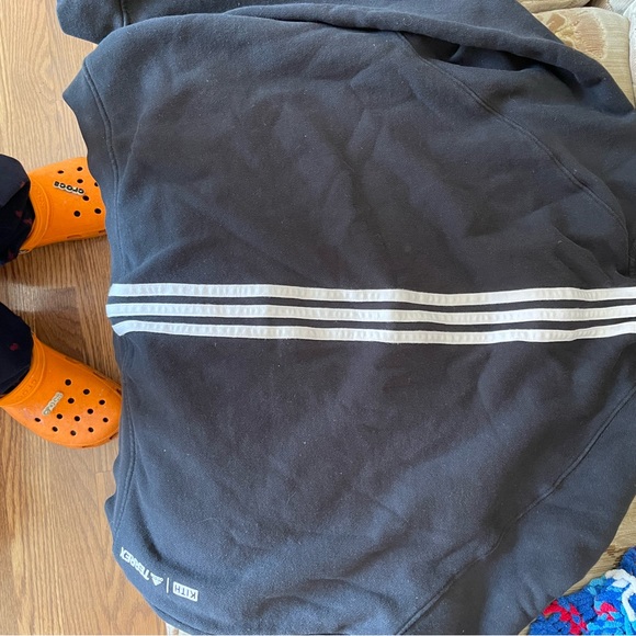 Kith x adidas terrek mens black sweatshirt sized medium. - Picture 3 of 3